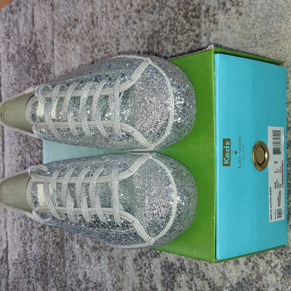 Kate Spade glitter Keds